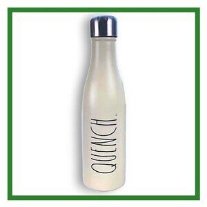 Rae Dunn "Quench" BPA-FREE Double Walled Stainless Steel Water Bottle